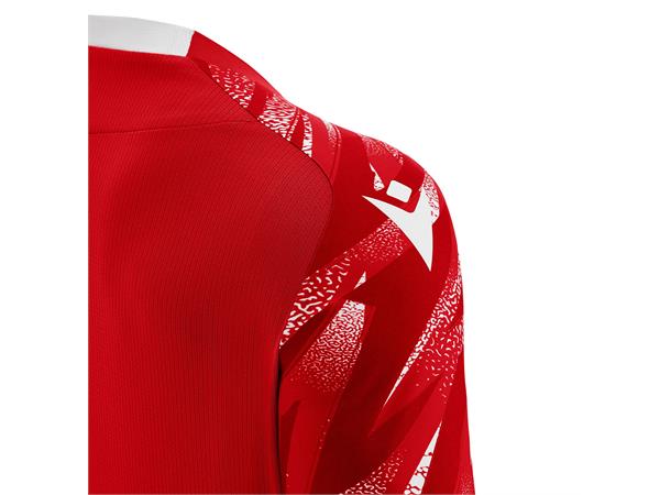 Themis Eco Match Day Shirt RED/WHT XS Teknisk spillerdrakt i ECO-tekstil 