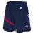 Shen Eco Match Day Shorts NAV/RED S Teknisk shorts i ECO-tekstil - Unisex 