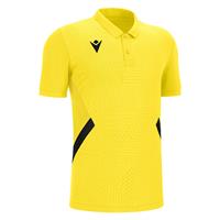 Rap Polo YEL/BLK XXS Teknisk poloskjorte - Unisex