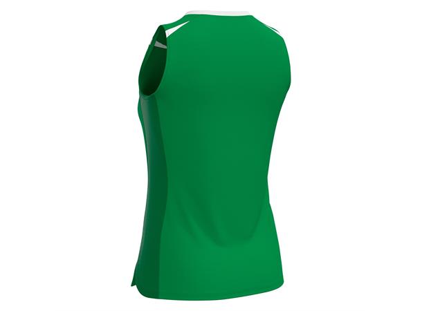Lily Eco Sleeveless Shirt GRN/WHT 3XS Teknisk kamp og treningsdrakt - Dame 